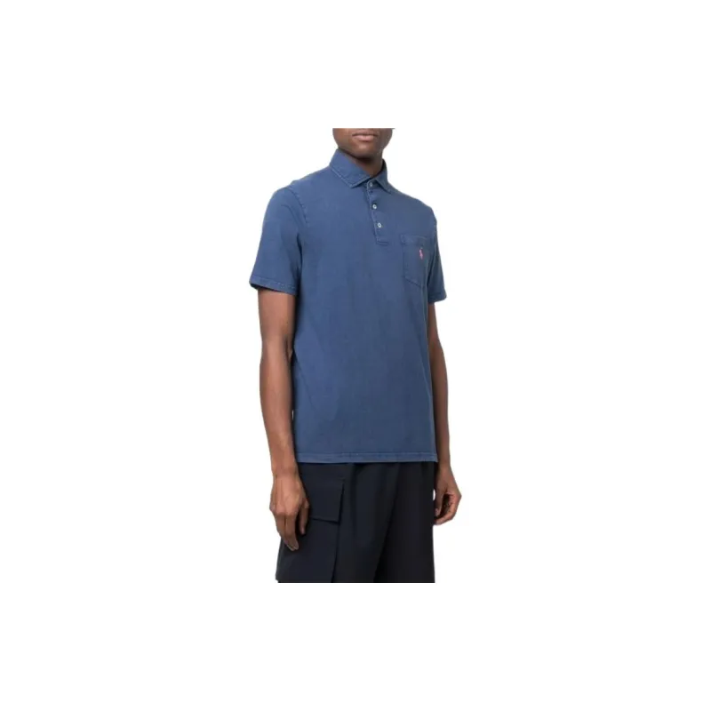Polo Ralph Lauren Polo Shirts Men Blue-2
