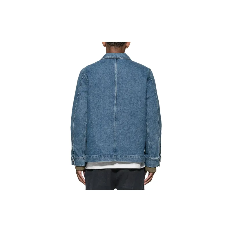 A.P.C x Brain Dead Denim Jacket Men's Denim Blue-5