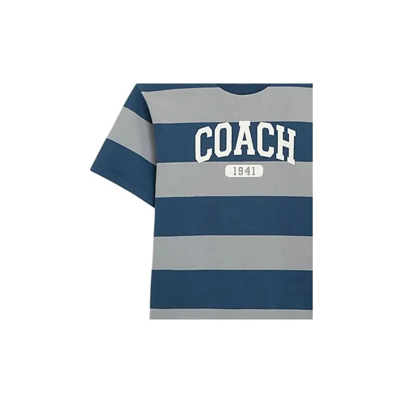 COACH T Shirts Men Blue-1