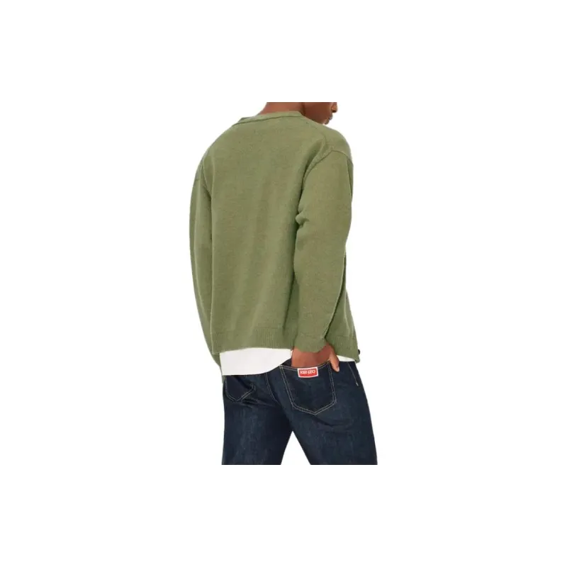 KENZO Sweaters Men Green-10