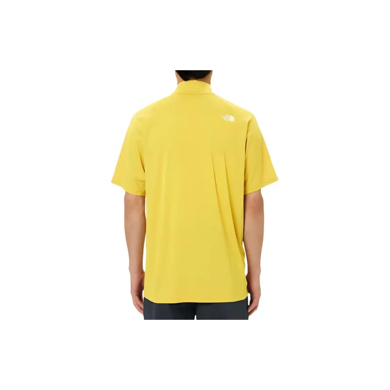 THE NORTH FACE Short Sleep Flash Dry Three Deep Up T Shirt Men's Yellow-4