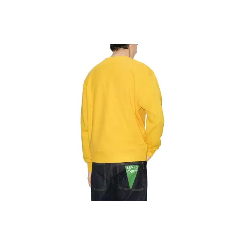KENZO Boke Flower Series Sweatshirts Men Yellow-4