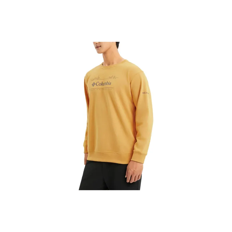 Columbia Transit Sweatshirt Men's Yellow-3