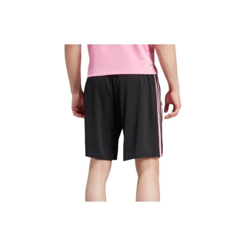 Adidas Casual Shorts Men's Black/White/Bliss Pink-3