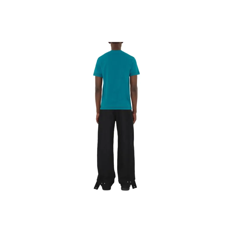 Burberry T Shirt Men's Lake Blue-3