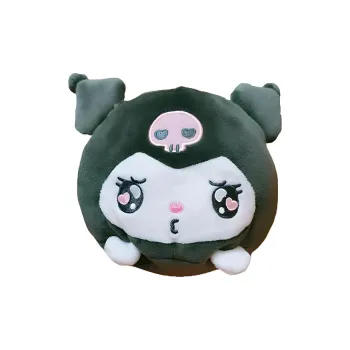 Sanrio Kuromi Crying Face With A Pout Dolls Plush Doll 17cm Height