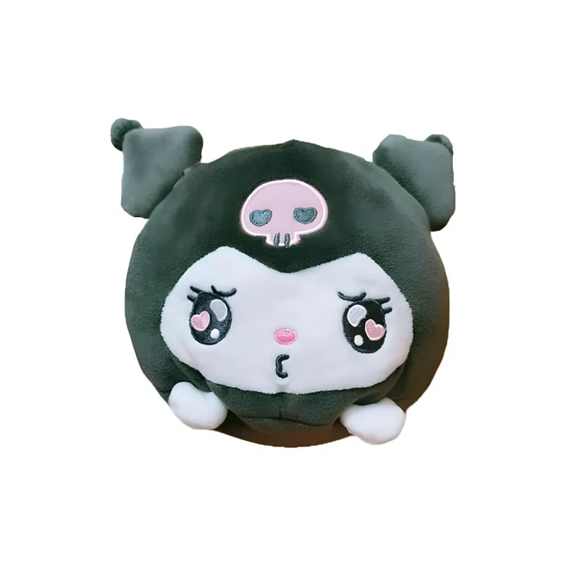 Sanrio Kuromi Crying Face With A Pout Dolls Plush Doll 17cm Height-0