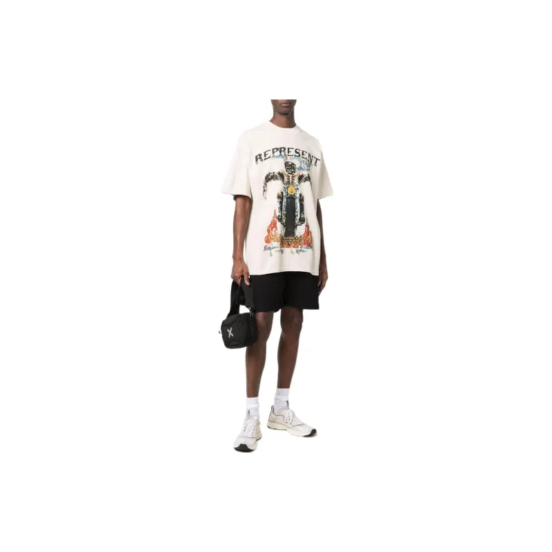 REPRESENT T-Shirts Men White-1