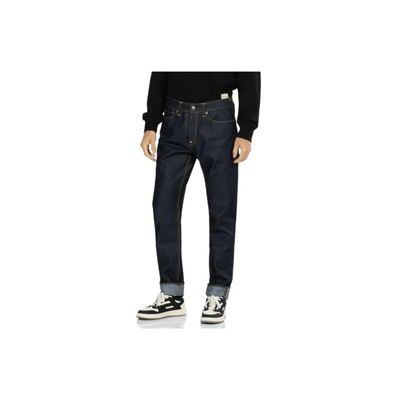 EVISU Jeans Men Denim Blue-2