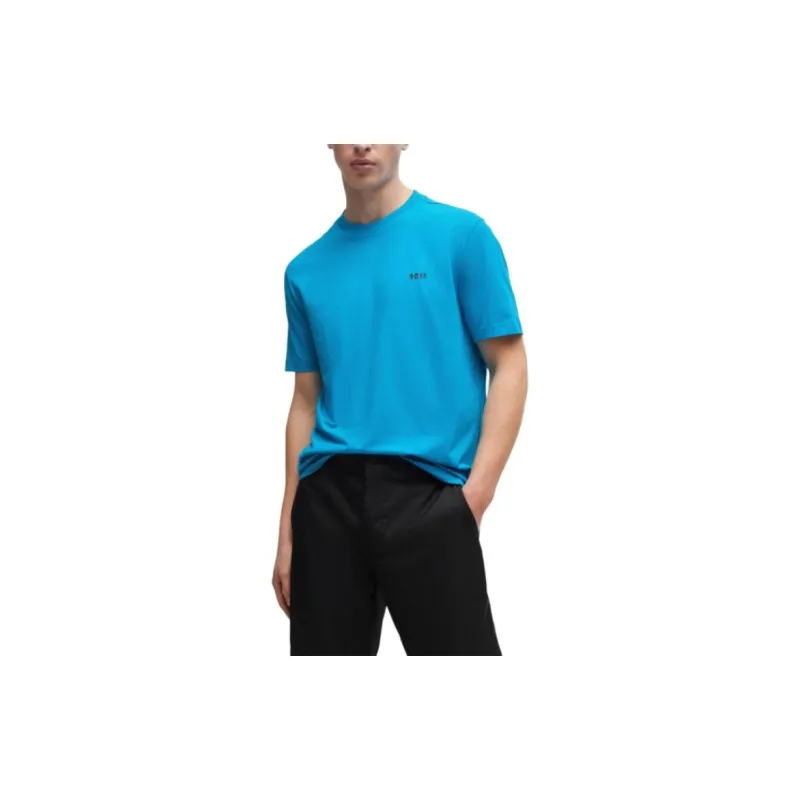 HUGO BOSS T Shirts Men Blue-2