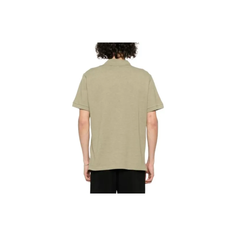 AMIPARIS Paris Ami De Coeur Logo Embroidered Short Sleeved Polo Shirt-1
