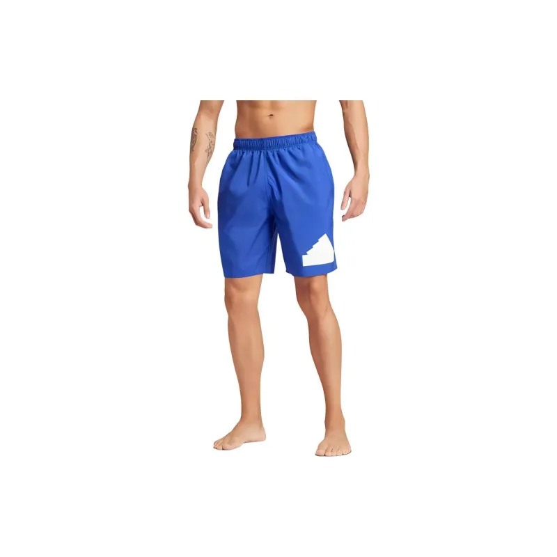 Adidas LOGO CLX Swimming Shorts Men's 1 Pack Semi-Transparent Blue/White-1