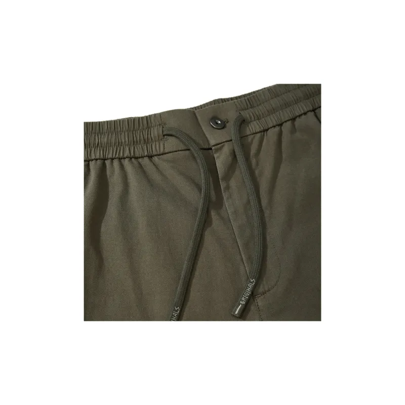 JACK JONES· Workwear Casual Pants Men's Black Olive-3