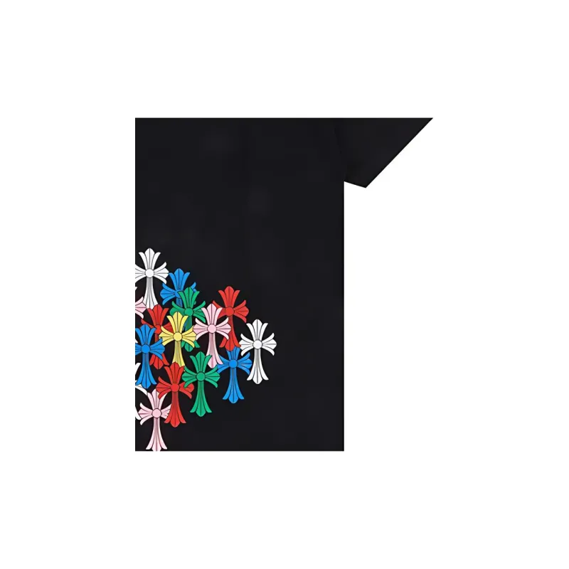Chrome Hearts Multi Color Cross T shirt-6