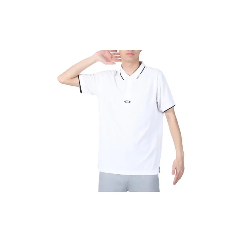 Oakley Polo Shirts Men White-2