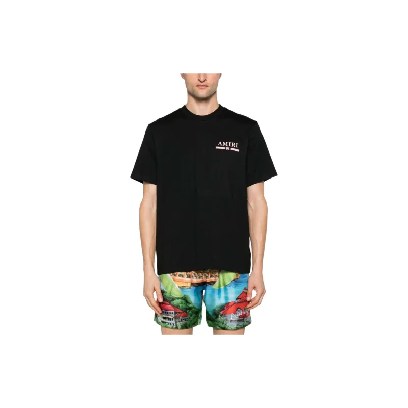 AMIRI Ma Watercolor Bar Tee-1