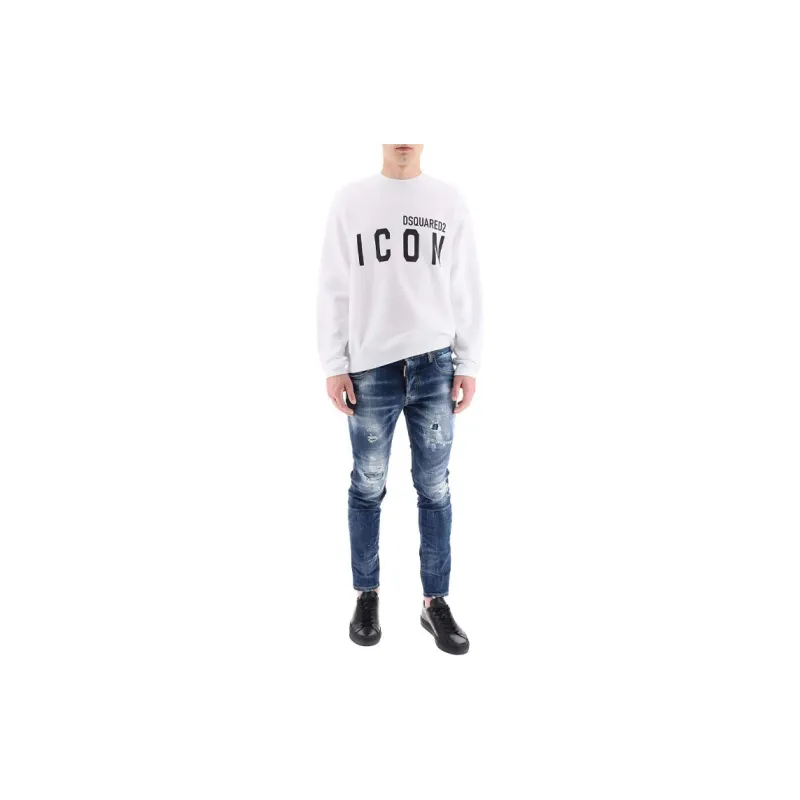 DSQUARED 2 Icon Print Sweatshirt-2