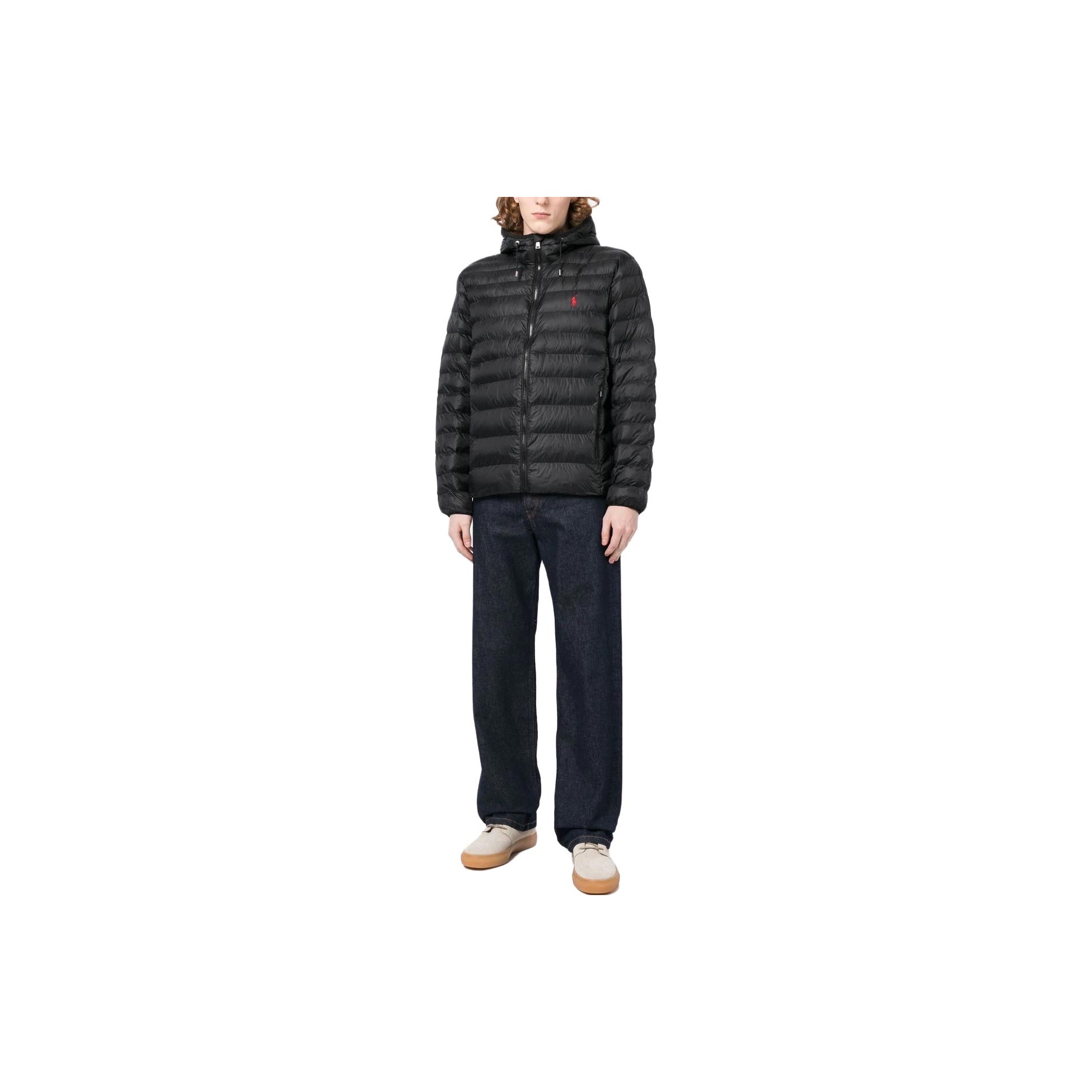 Polo Ralph Lauren SS23 Puffer Jacket Men's Black S - POIZON
