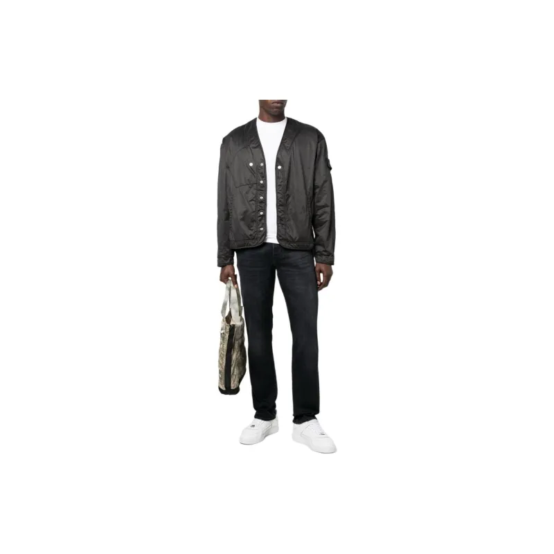 STONE ISLAND Jackets & Coats Men's Black-1