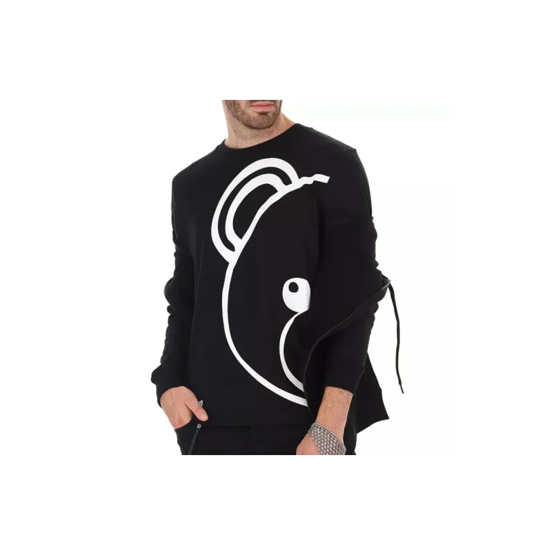 MOSCHINO T Shirts Men Black-5