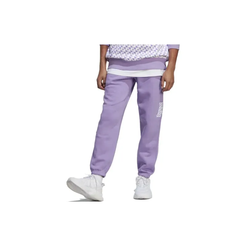 Adidas Casual Pants Men Purple-1