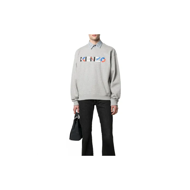 KENZO Sweatshirts Men Pearl Gray-2