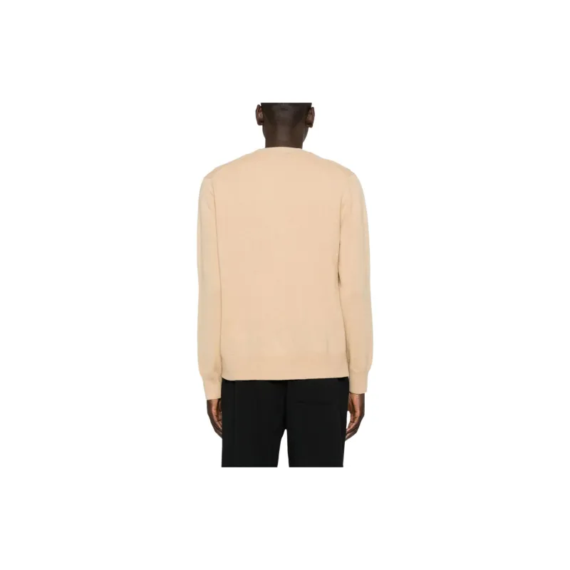 Acne Studios Logo Patch Knitted Cardigan-4