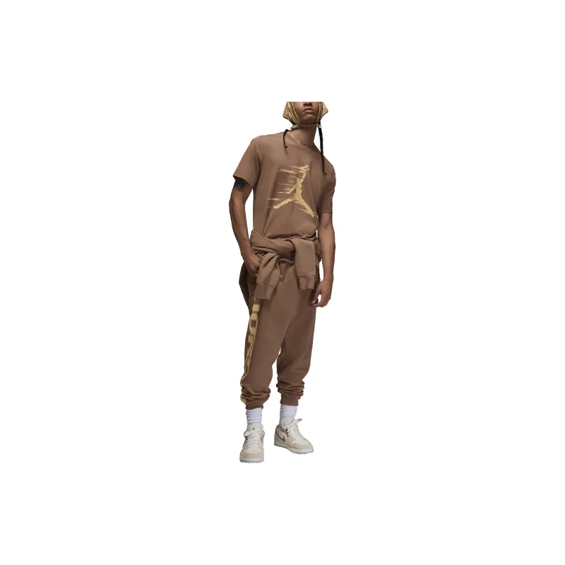 Jordan Jumpman MVP T Shirt Men's Ancient Brown-2