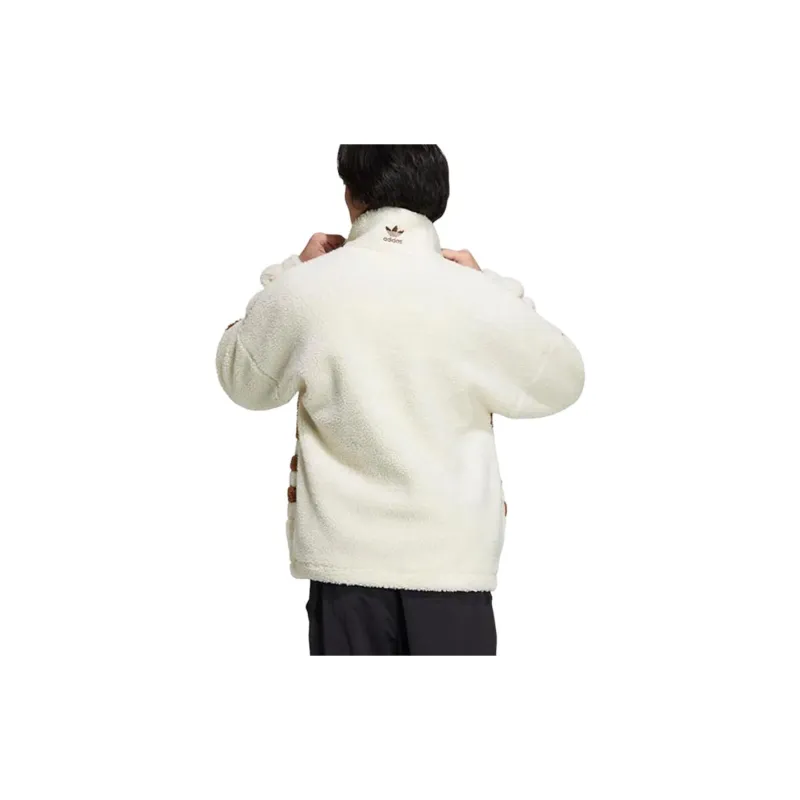 Adidas Originals Jackets Unisex Beige-4