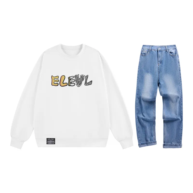 LEVEL Sweatshirt Sets Unisex-17