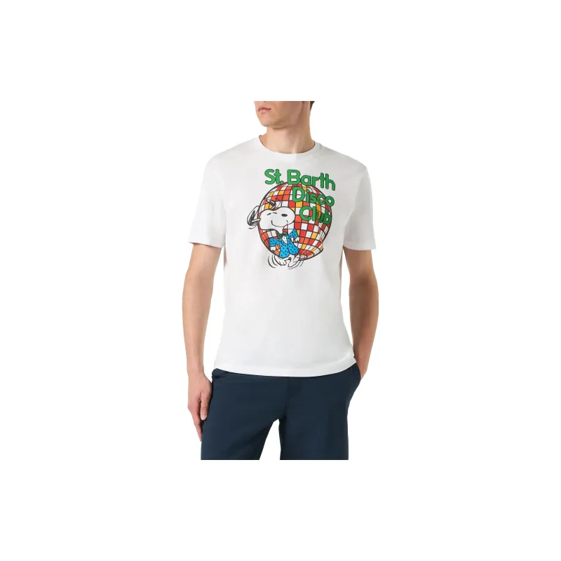 MC2 Saint Barth Goth Watch print T shirt-1