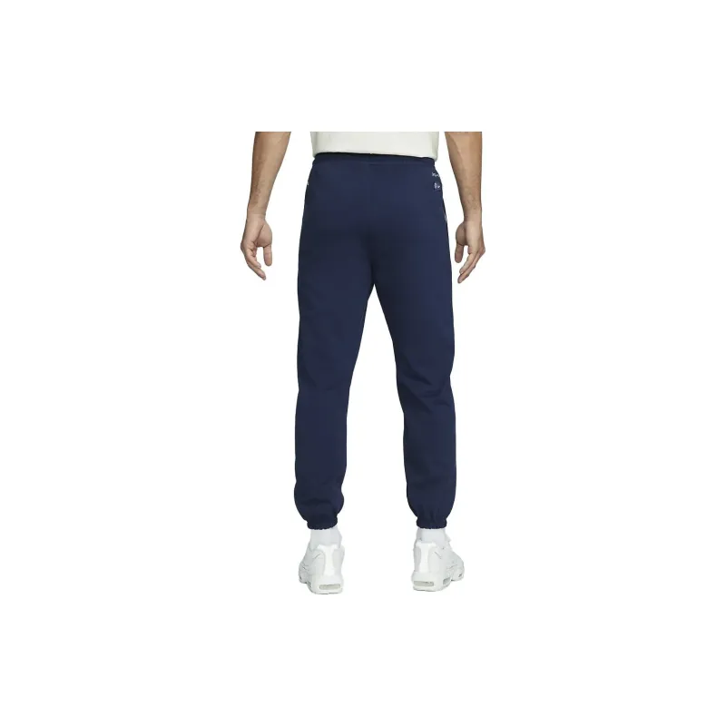Nike Knitted Sweatpants Men Dark Navy Blue-4