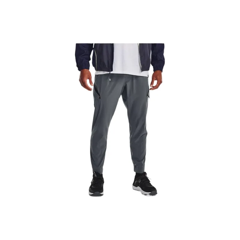Under Armour Sports Pants Men's Gray-4
