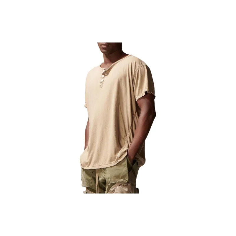 GREG LAUREN T-Shirt Men's Khaki-3