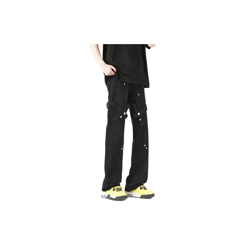 GEOFFREY B. SMALL Jeans Unisex Black-5