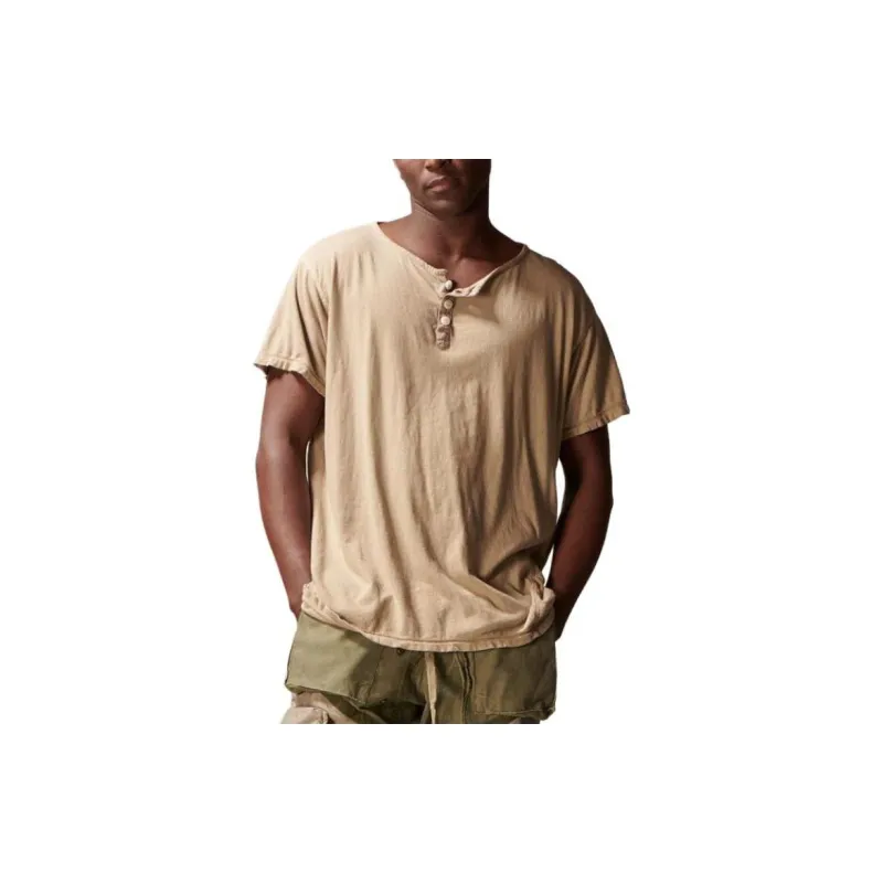 GREG LAUREN T-Shirt Men's Khaki-1