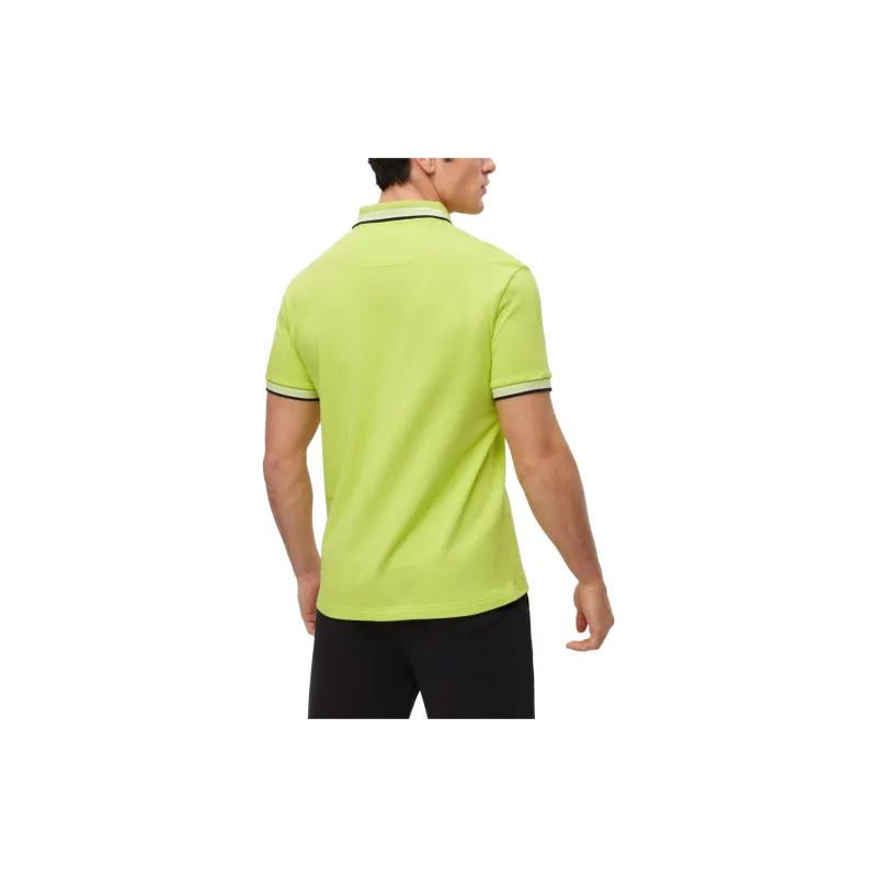 HUGO BOSS Polo Shirts Men Light Green-4