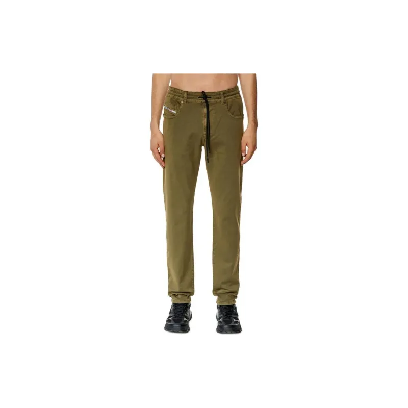 DIESEL Slim 2060 D-Strukt Joggjeans® 068dy Casual Pants Men's Green-2