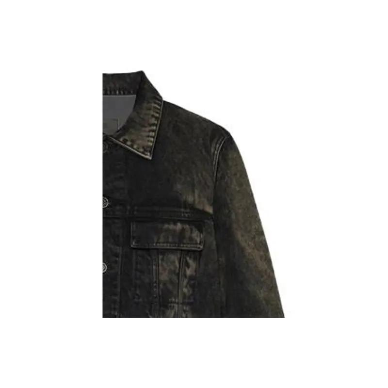 GIVENCHY Denim Jacket Men's Black-5