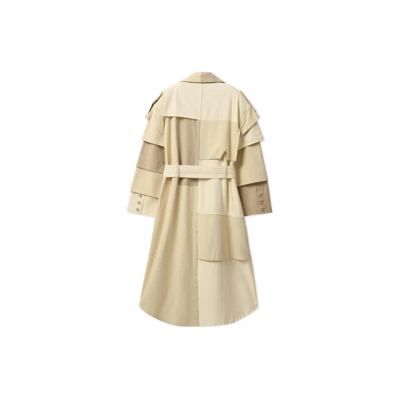 KIDSUPER STUDIOS FW24 Trench Coat Men's Light Brown-1
