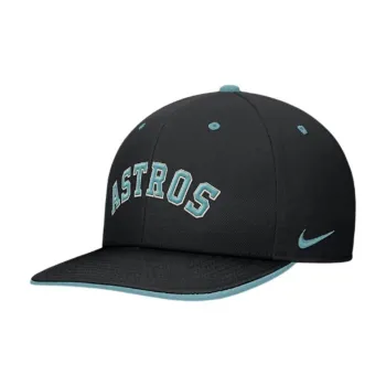 Nike Houston Astros Pro Tech Script Men's Nike Dri FIT Mlb Adjustable Hat