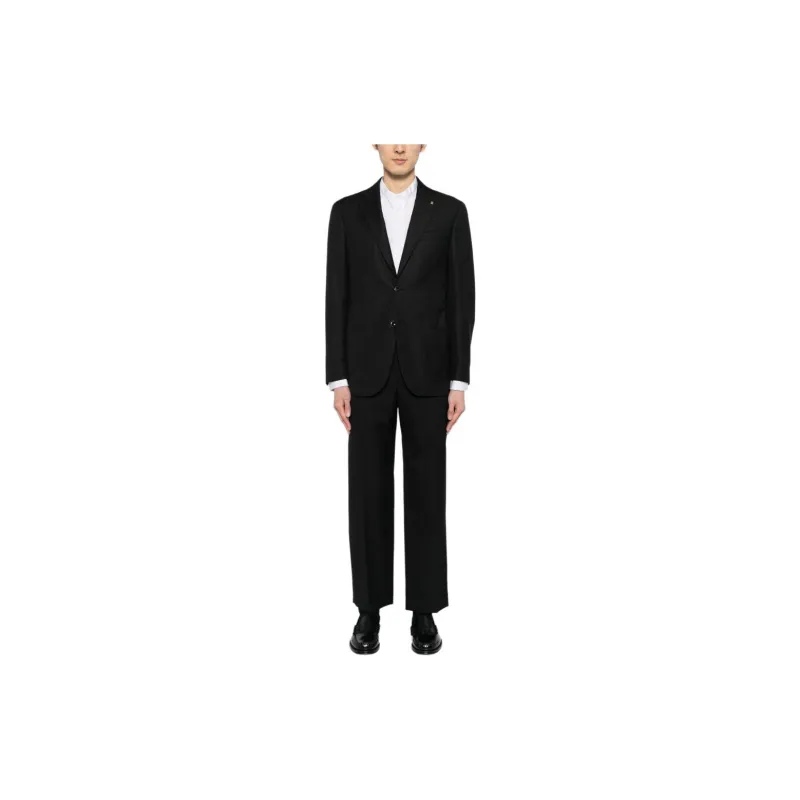Corneliani Brooch detail Single breasted Blazer-1