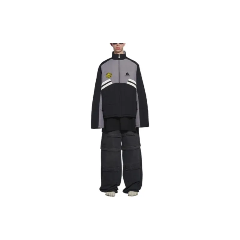 Balenciaga Jackets Coats Men's Gray-2