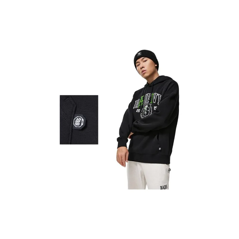 LiNing Badfive Sweatshirt Men's Black-5