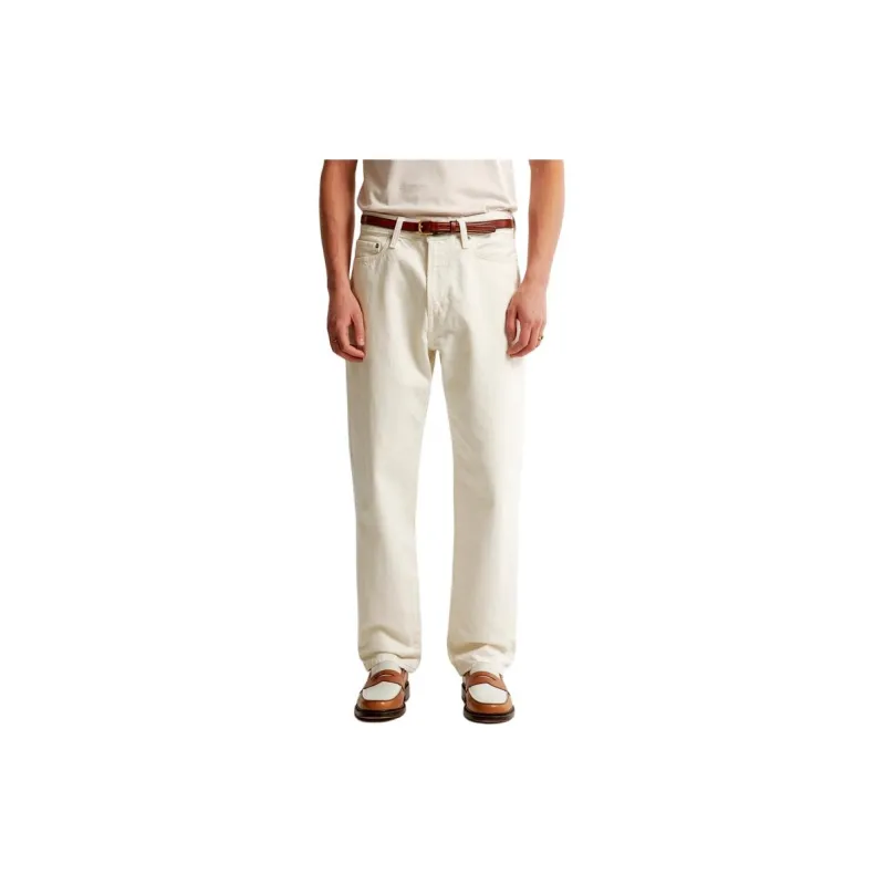 Abercrombie＆Fitch Jeans Men Cream-1