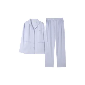 MADALLO Pajama Set Women's Light Aqua Blue