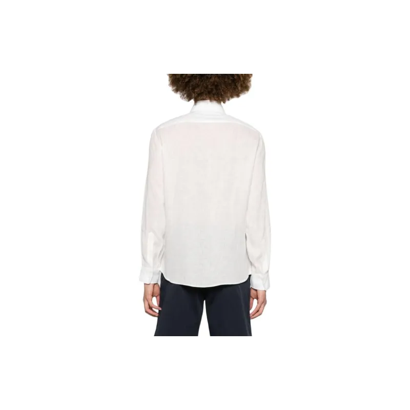 Brunello Cucinelli Long Sleeved Button Up Shirt-2