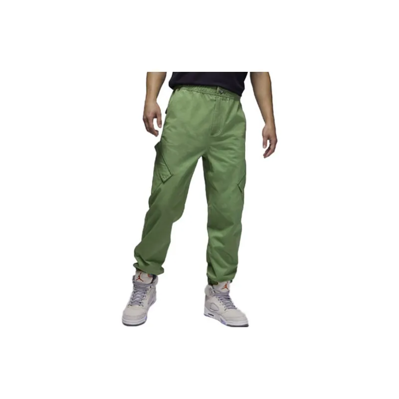Jordan Casual Pants Men's Green-3