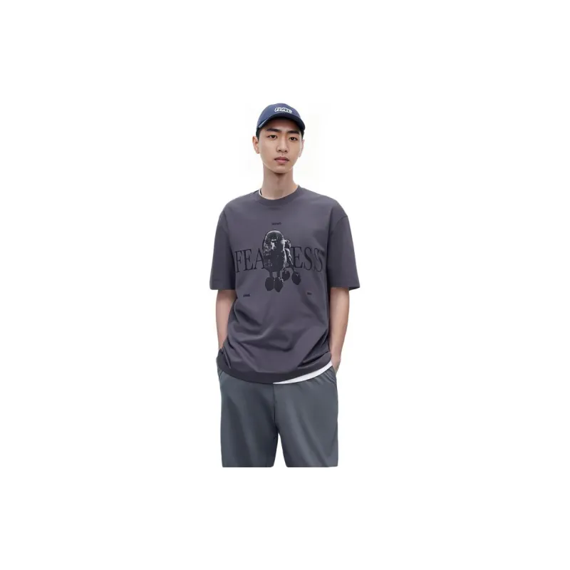 HUGO BOSS T Shirt Men's Black Gray-4