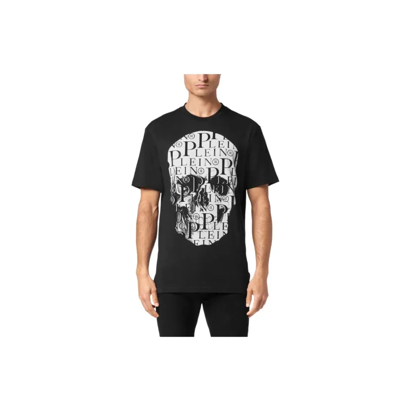 PHILIPP PLEIN Stones Skull T shirt-1